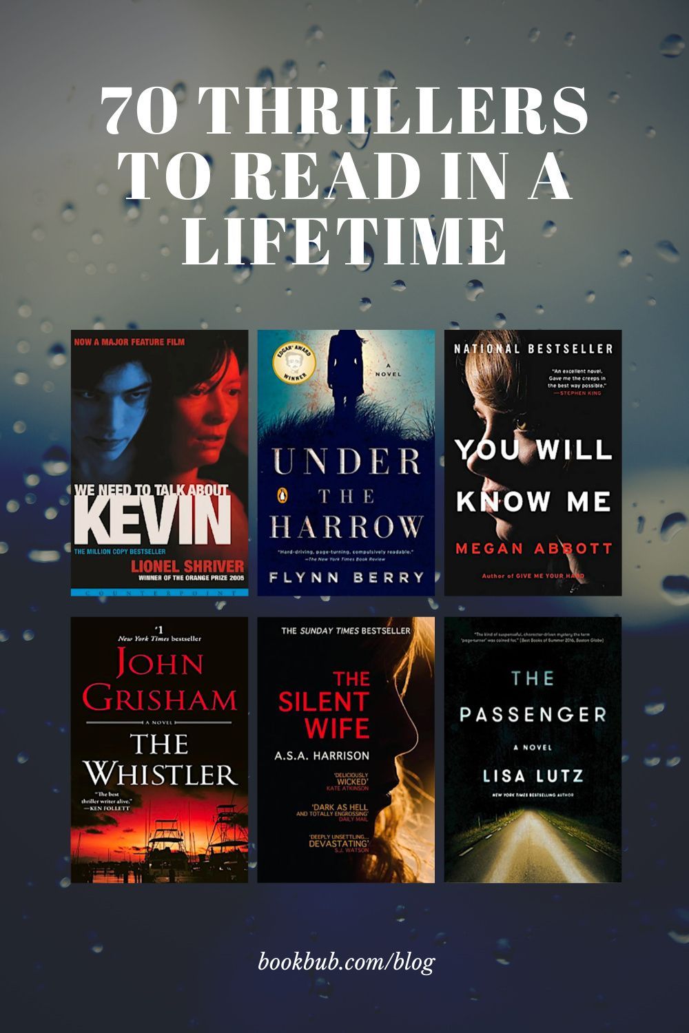 70 Thrillers to Read in a Lifetime Good thriller books, Thriller