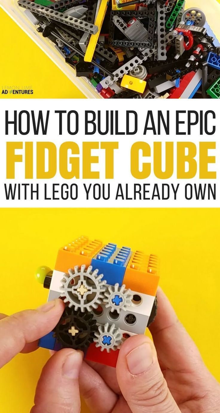 How to Build a DIY Fidget Cube With Lego You Already Own Fidget Cube ...