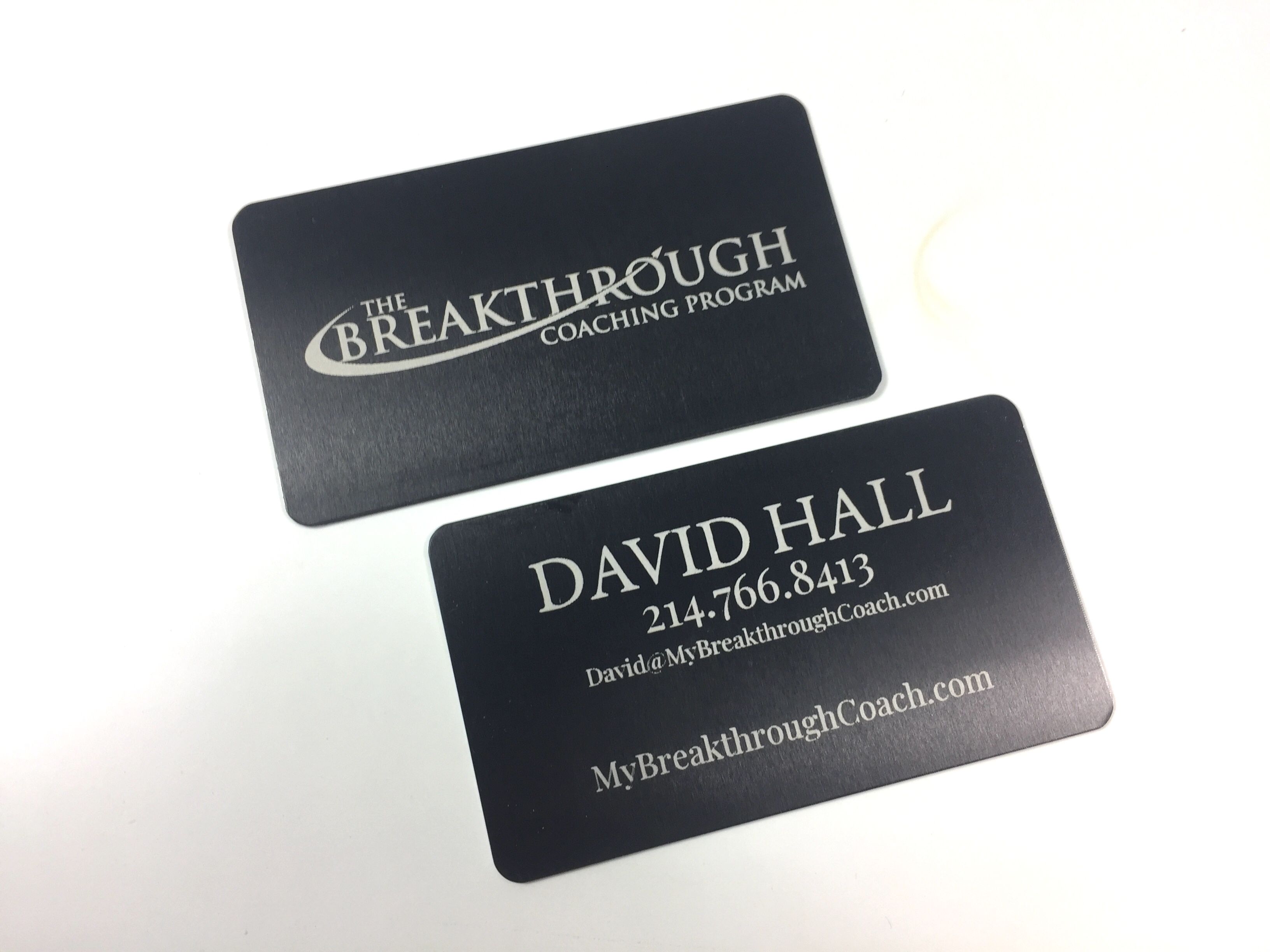 Metal Business Cards Laser Cut - Biunsses