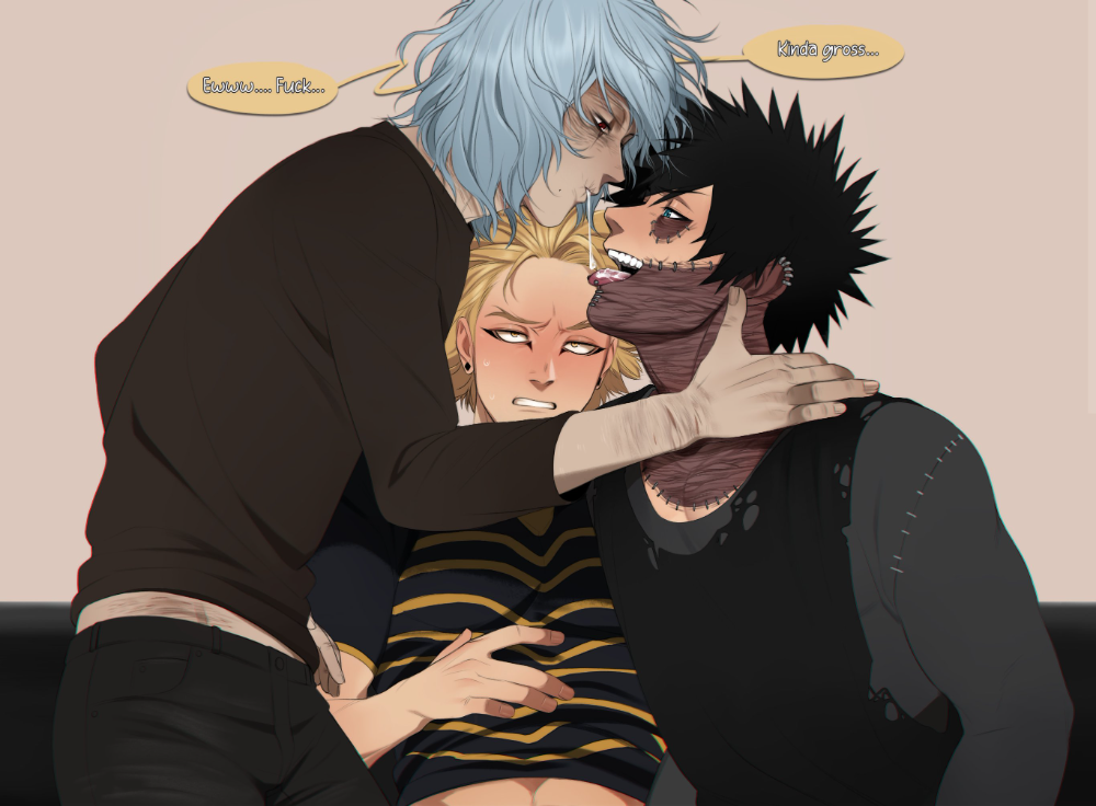 Dabi X Toga Kissing