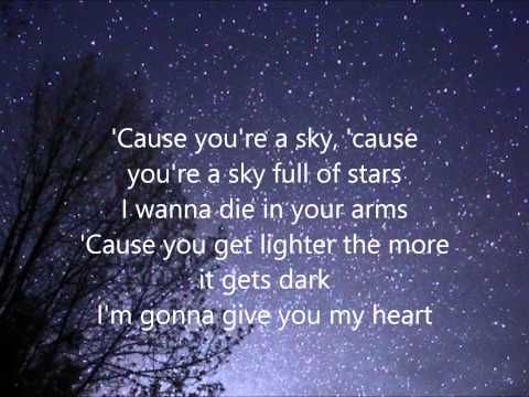 Coldplay Sky Full Of Stars Lyrics