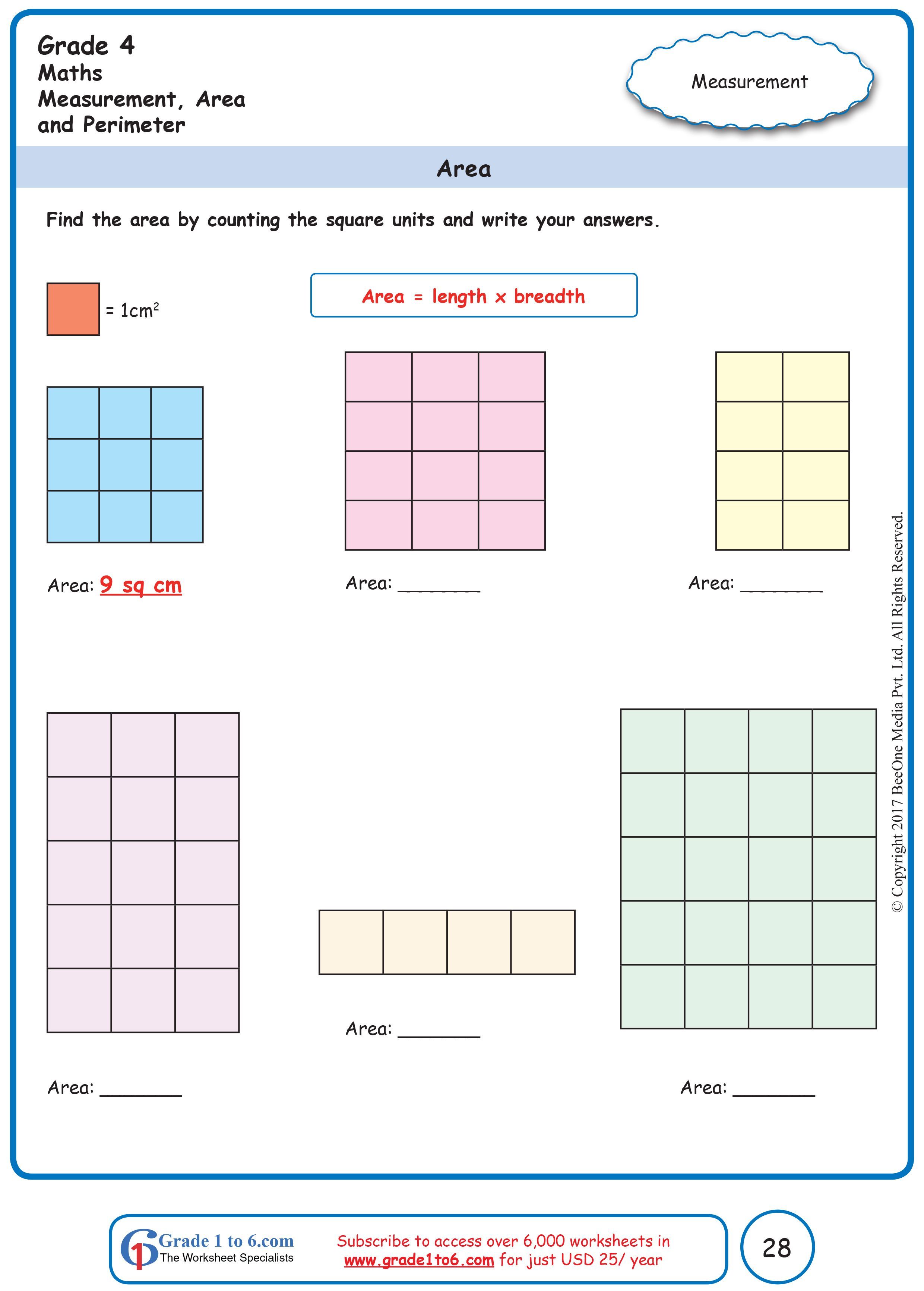 Geometry Worksheets For 5th Grade