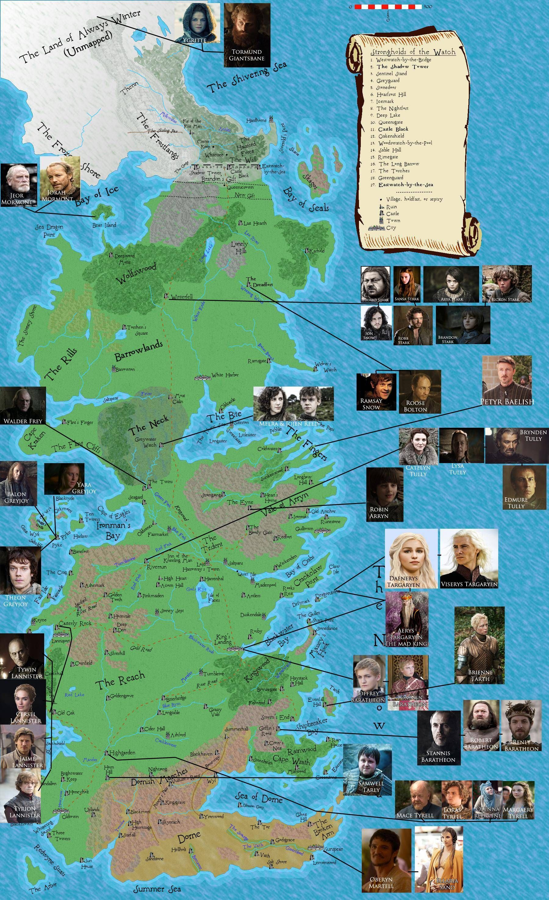 The Best Map Of Westeros Imgur Game Of Thrones Map Westeros Map | The ...