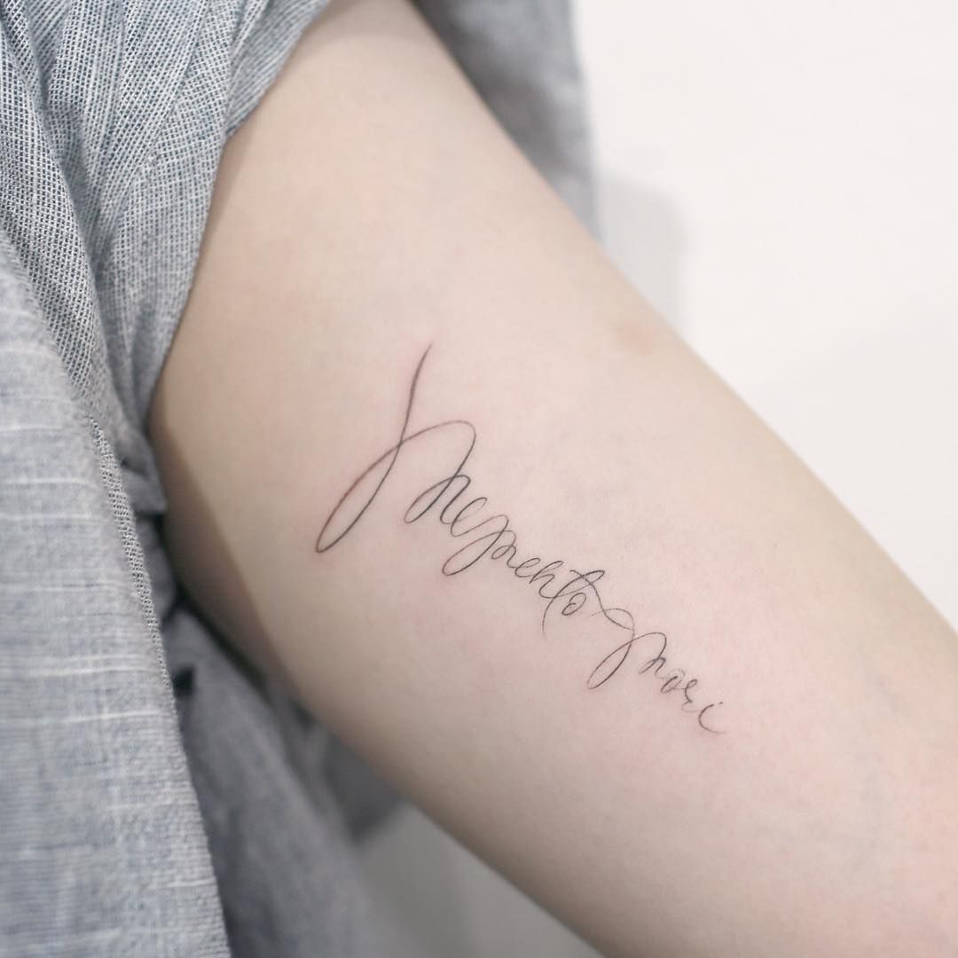 : Handwrite lettering, Memento mori . #tattoo #tattoos #tattooing #art ...