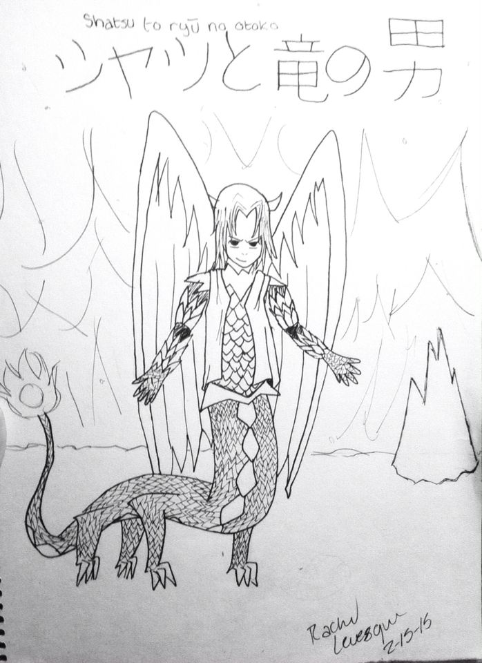 My Friend Requested A Dragon Human Hybrid In Manga Form This Then Happened Humanoid Dragon Anime Art Art