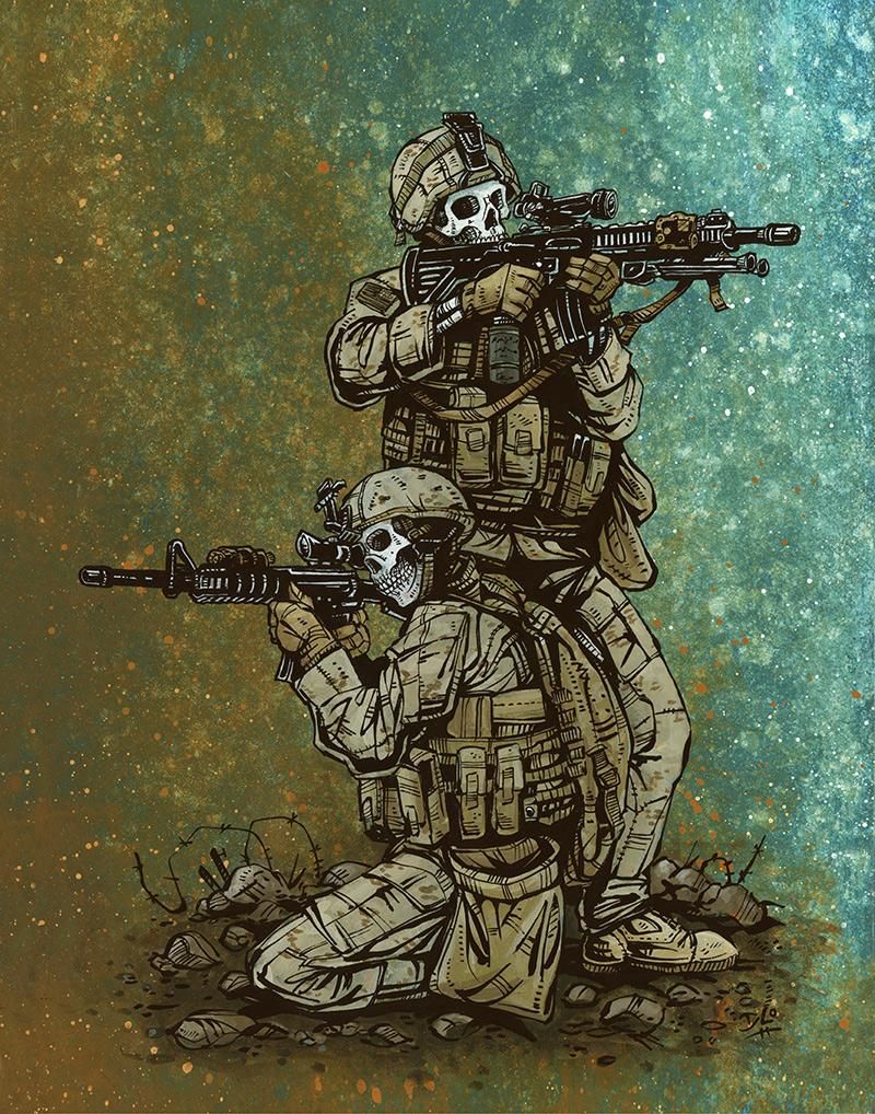 Got Your Six Military Drawings, Military Artwork, David Lozeau Art ...