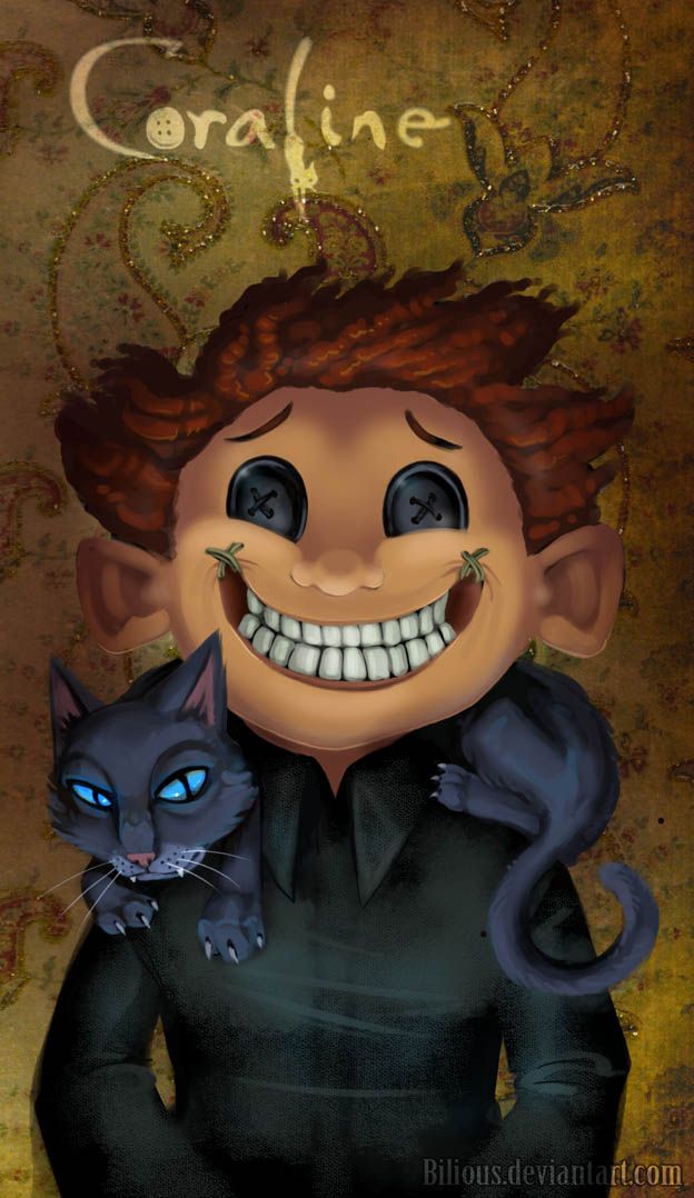 Coraline: Smile by Bilious on deviantART | Coraline art, Tim burton art ...