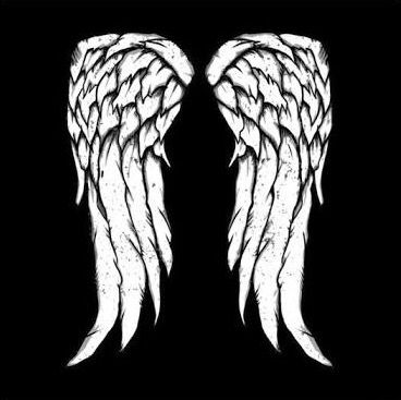 Daryl Dixon wings | Black suit men, Black suits, Dixon