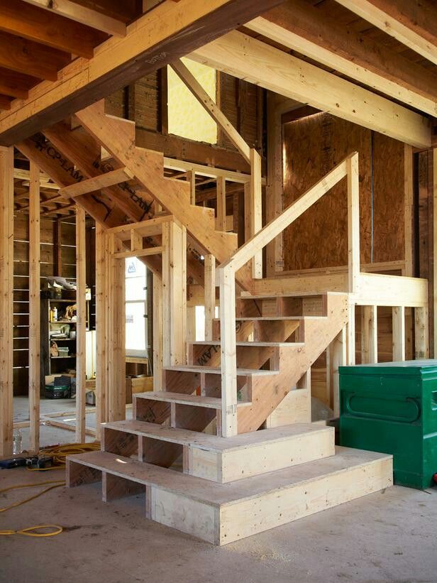 Large landing House stairs, Building stairs, Staircase