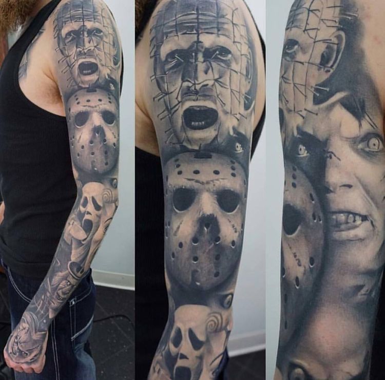 Pin by Julia Sofia on Horror Tattoos Horror tattoo, Movie tattoos