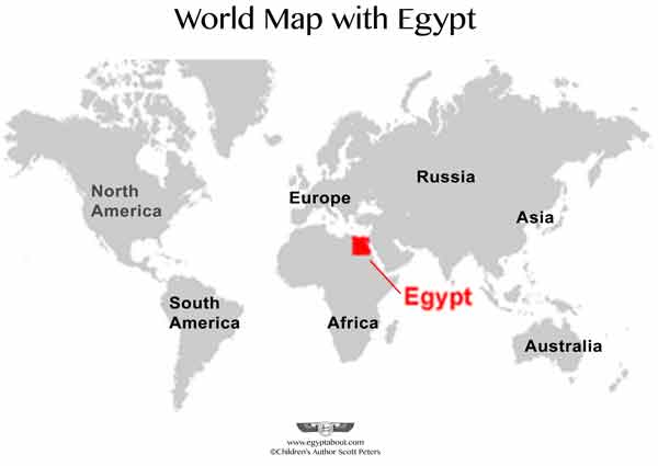 World Map with Egypt infographic | Egypt infographic, Ancient egypt map ...