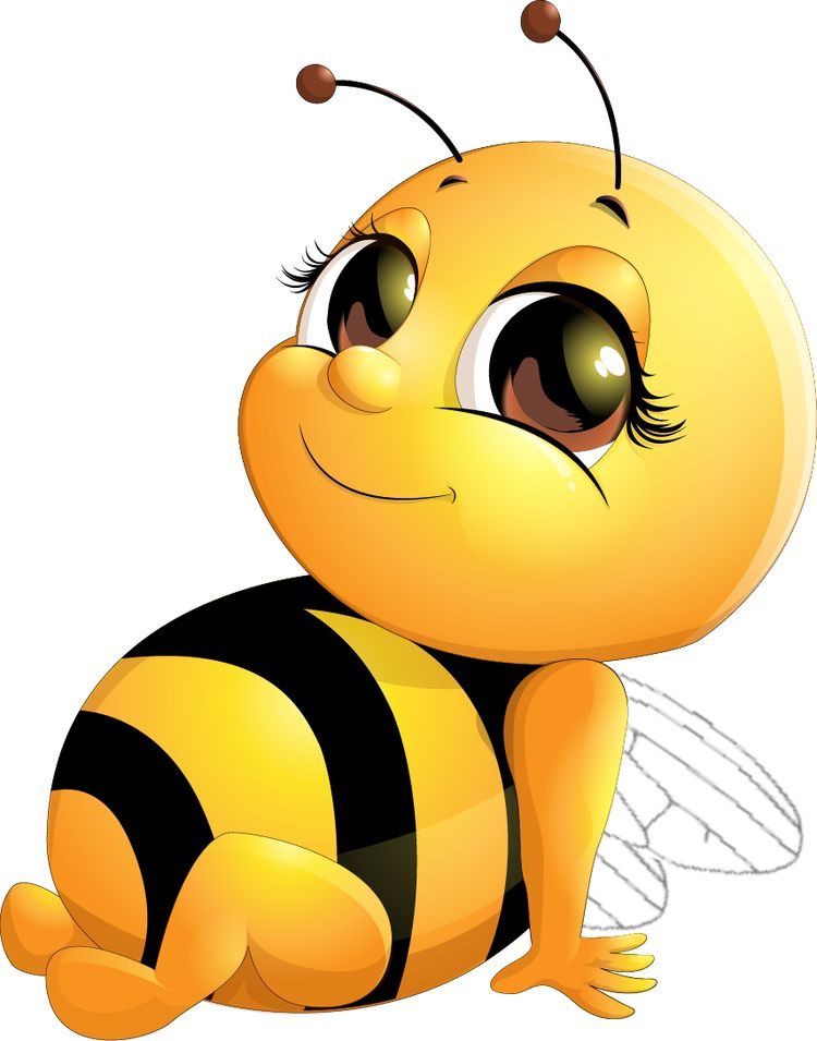 Pin by Manu on Cute..bichinhos | Cartoon bee, Cartoon clip art, Bee ...