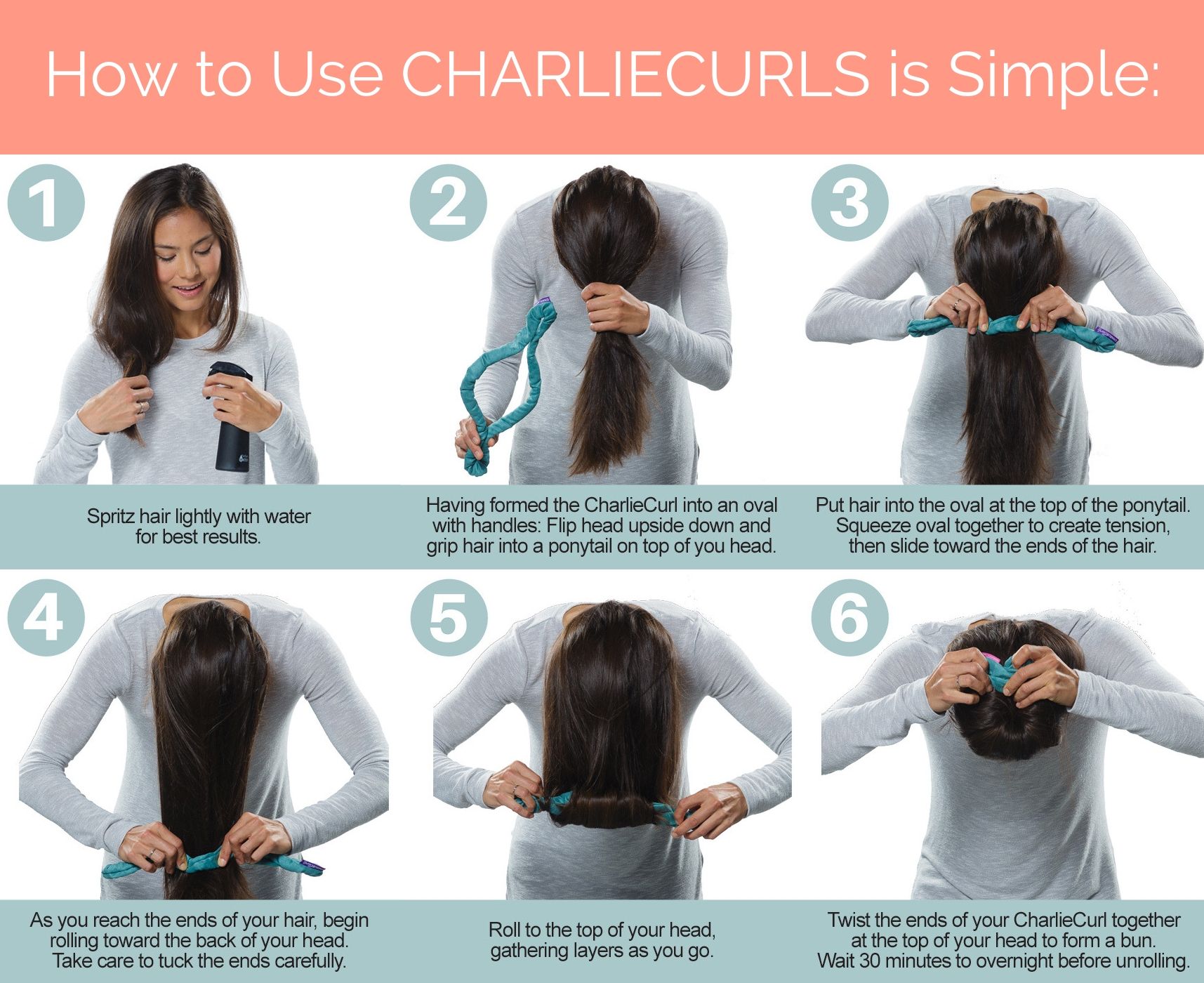 Everyday Heatless Curls Waves Are Easy How To Guide For Charliecurls Curls No Heat No Heat Hairstyles Loose Waves Hair [ 1400 x 1715 Pixel ]