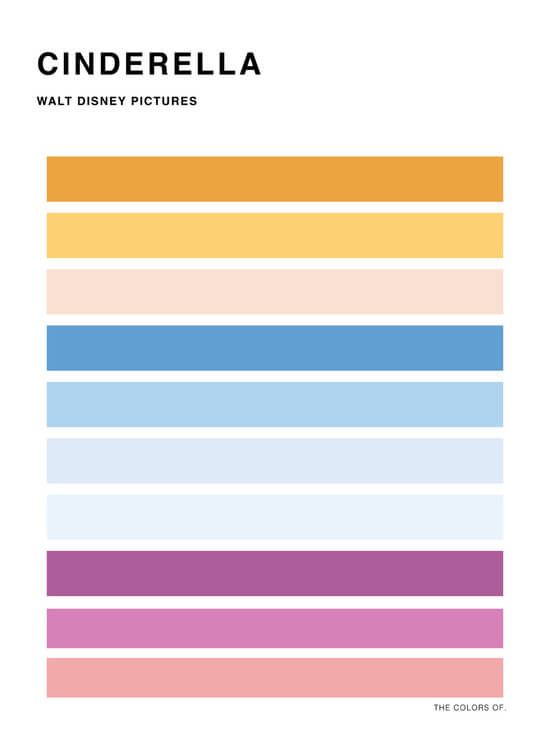 Design Inspiration for Kids: The Color Schemes of Our Favorite Disney ...