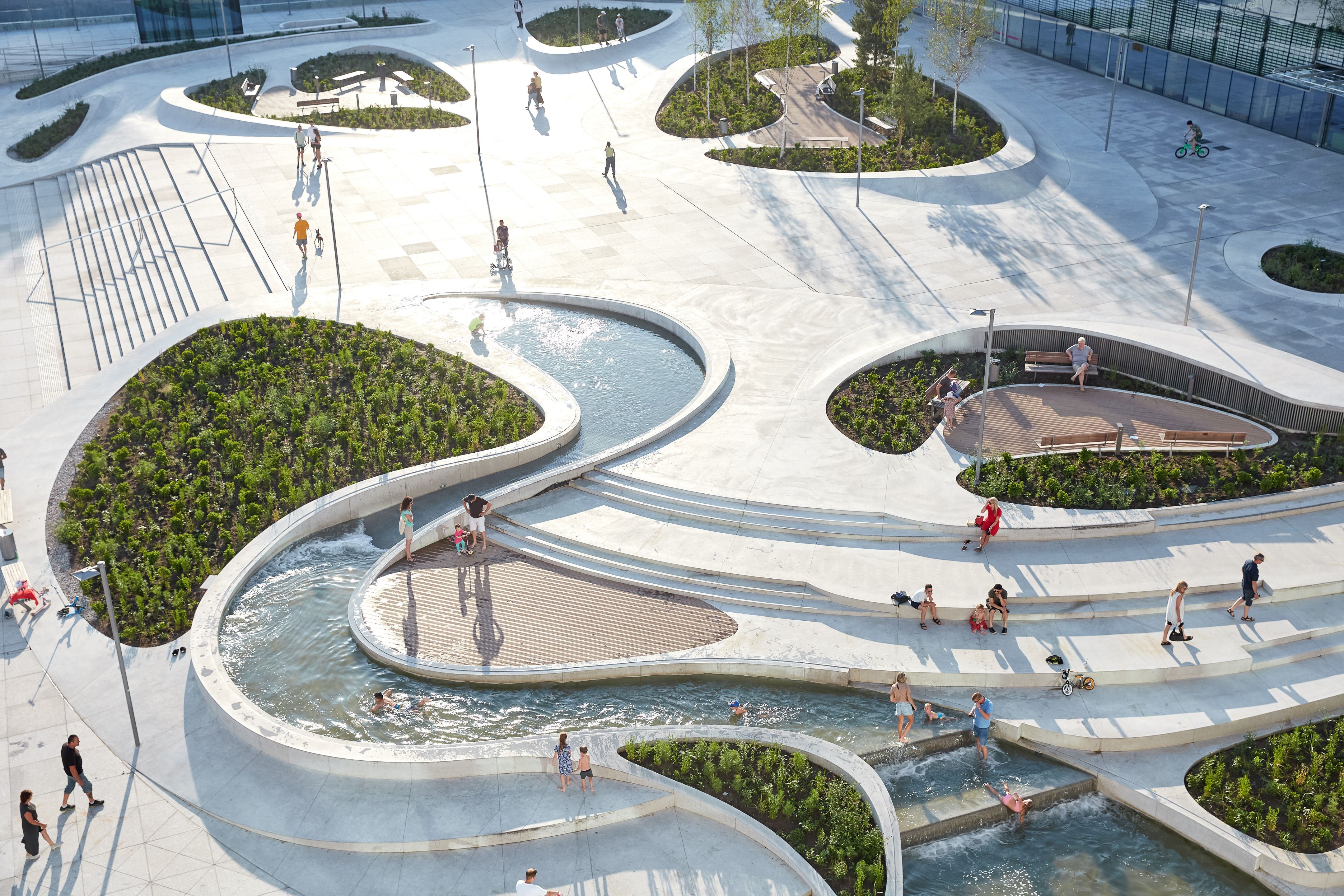 V-Plaza - Urban Development - Picture gallery | Landscape architecture ...