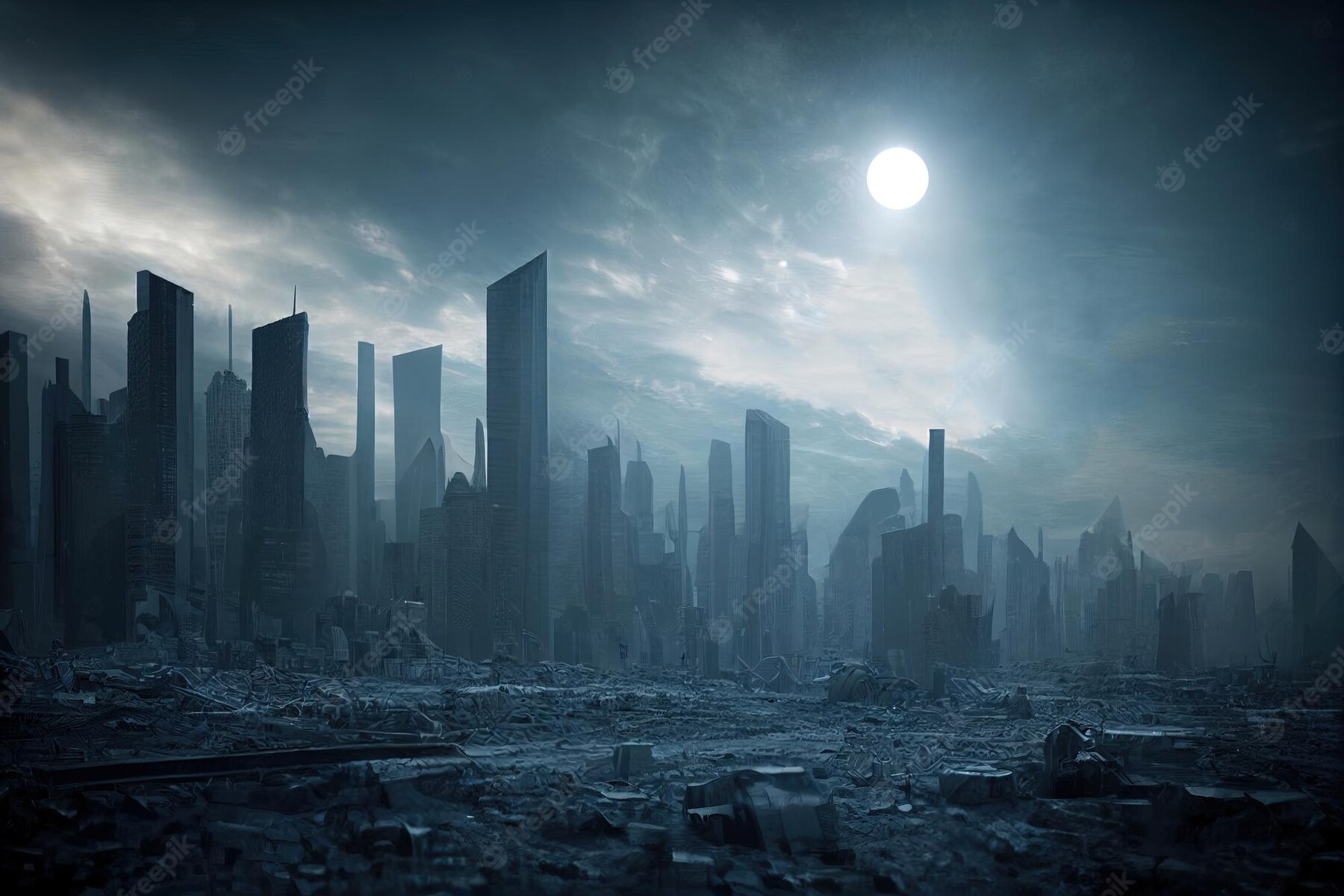 Scifi City, Dystopian Future, Underground Cities, City Background, Dark ...