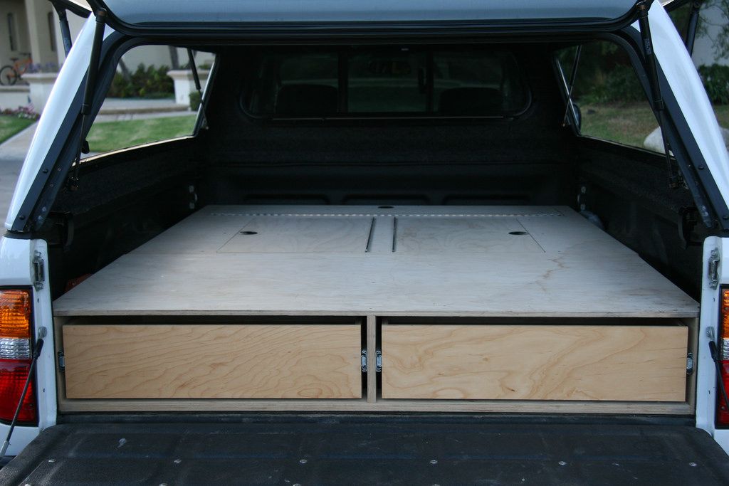 A.R.E Shell w/ windoors and custom sleeping platform - Expedition ...