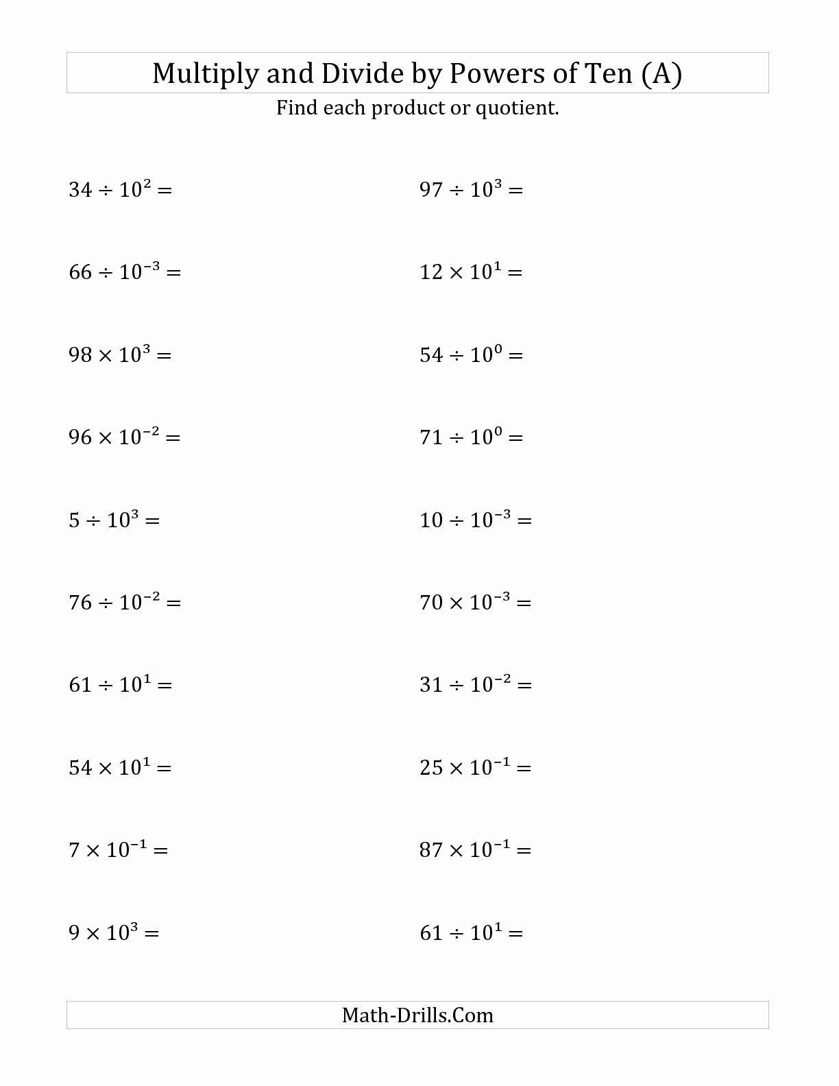 10th Grade Math Worksheets – Kidsworksheetfun