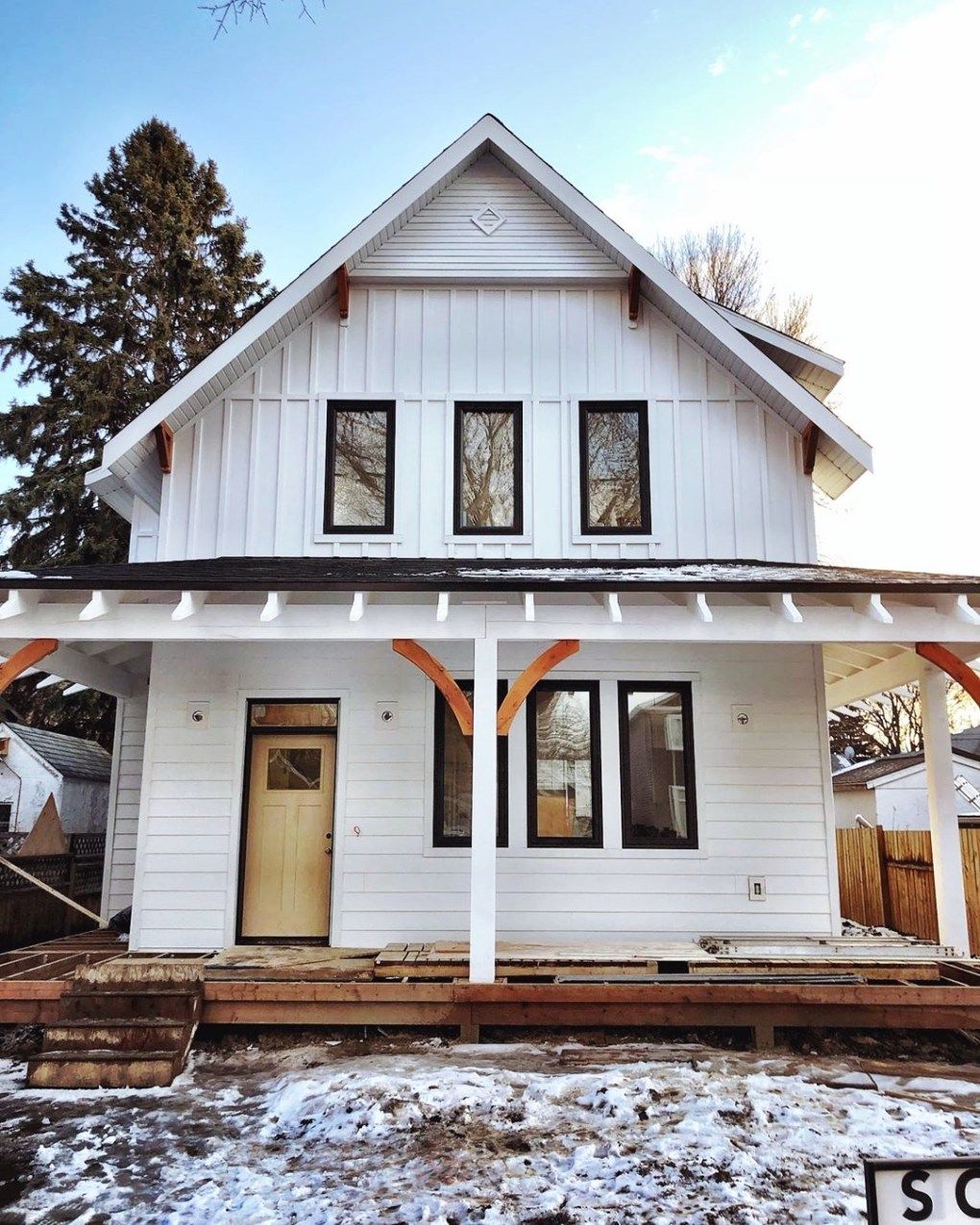 Board And Batten Siding Modern Farmhouse Exterior Farmhouse Exterior ...