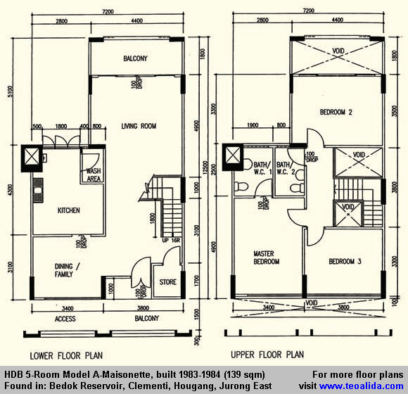 Floor plans, Apartment floor plan, Singapore hdb