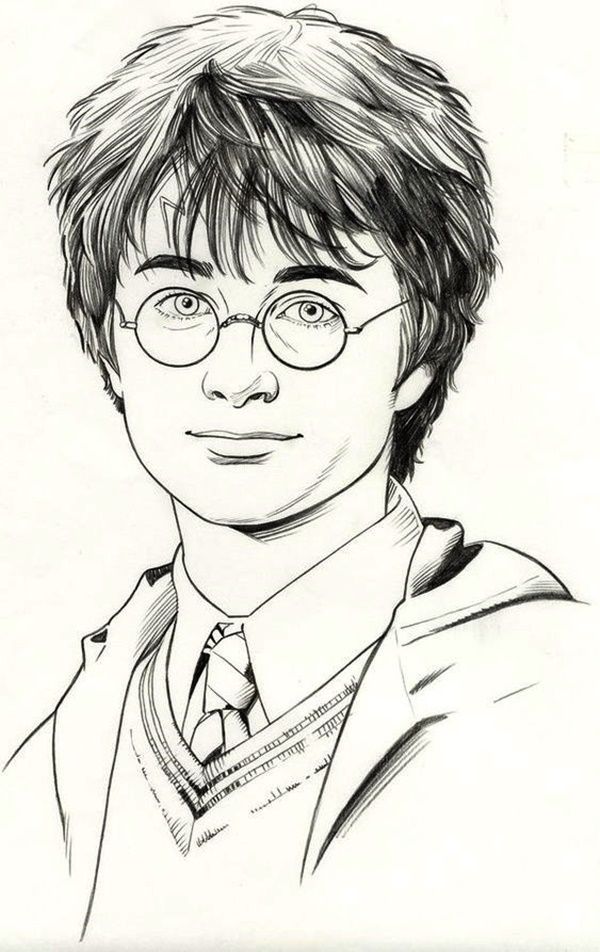 40 Imaginative Drawings Of Super Detailed Art Harry Potter Sketch, Arte ...