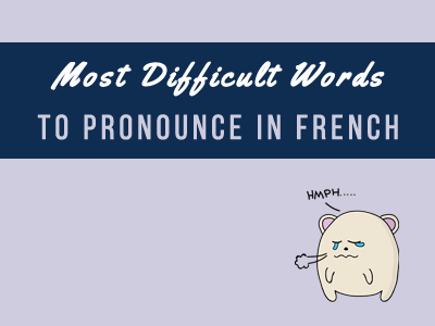 30 Difficult Words to Pronounce in French: Part 1 | How to speak french ...