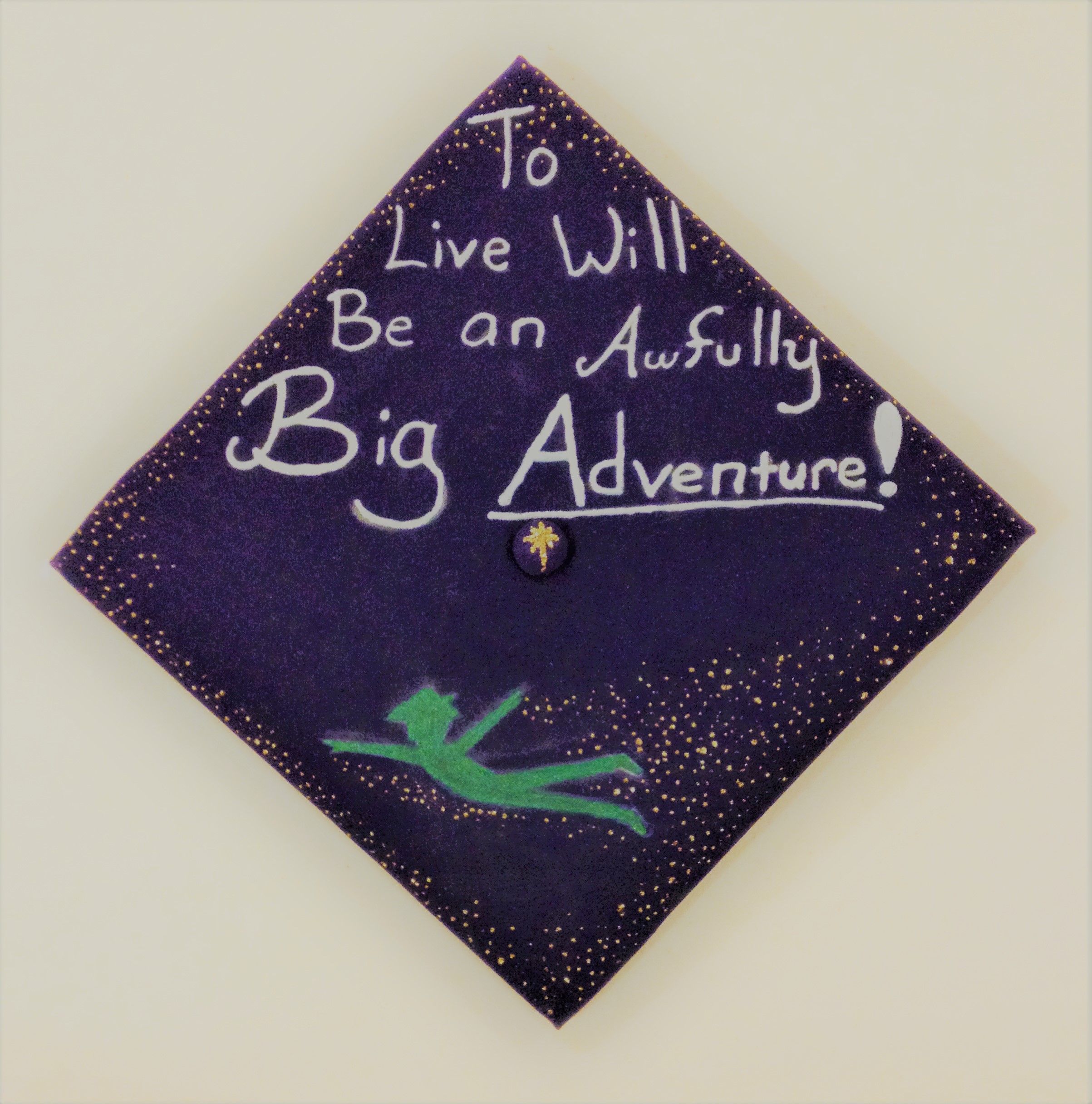 Peter Pan Grad Cap | Big adventure, Grad cap, Peter pan