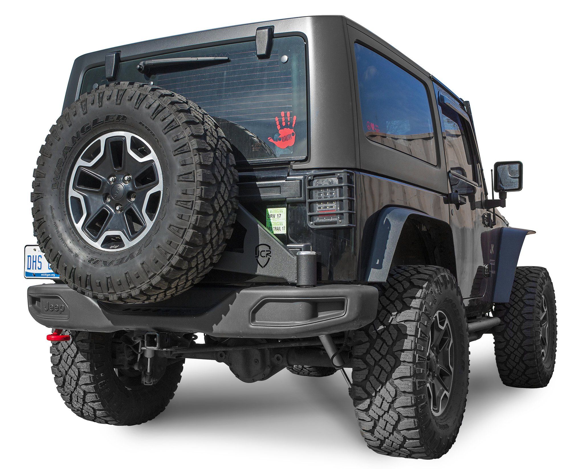 Oversized Spare Tire Carrier Jeep Wrangler Jl