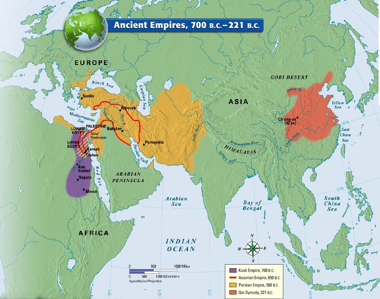 Map Of Ancient Empires