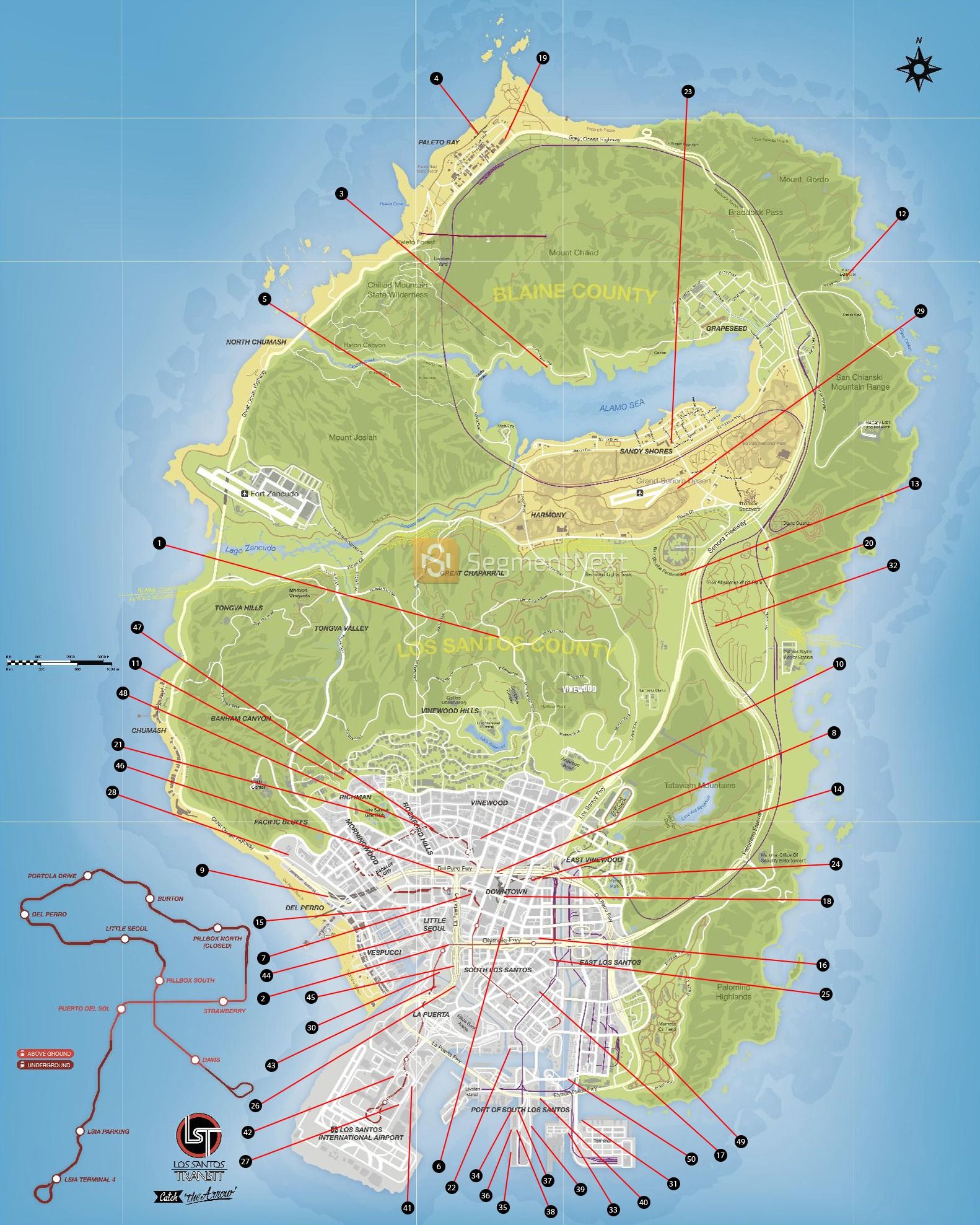 Gta stunt jumps map | Gta, Gta 5, Map