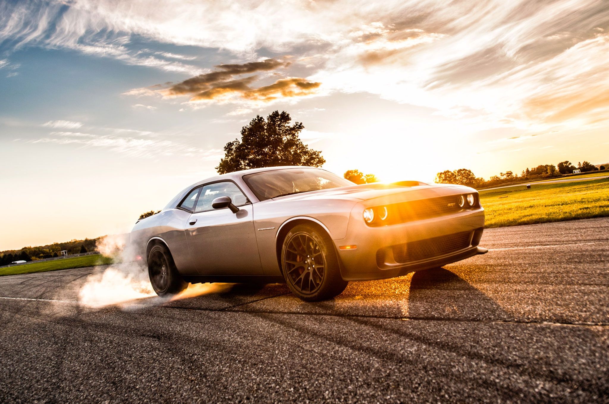 2l Supercharged Hemi Hellcat Burnout