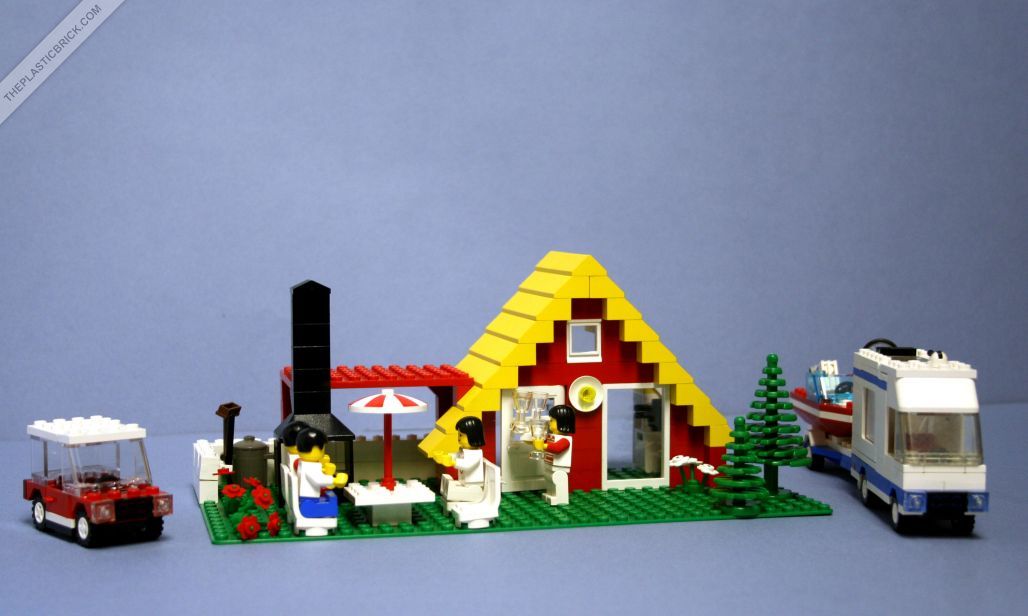 huisje Vintage Lego, Set Vintage, Old Lego Sets, Classic Lego, Vintage ...