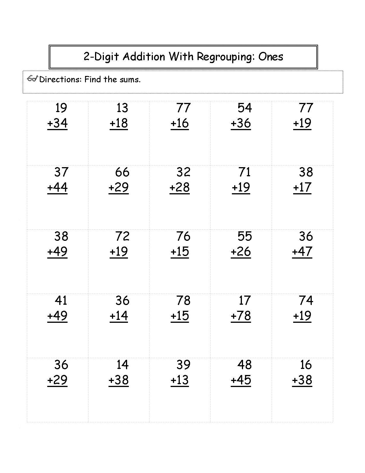 2nd Grade Math Worksheets | Math Worksheets | 2nd Grade Math | 2. sınıf ...