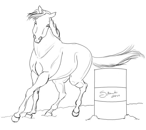 Featured image of post Barrel Racing Realistic Horse Coloring Pages : Barrel talk a hometown haven where barrel racers can talk about barrel racing and horses.