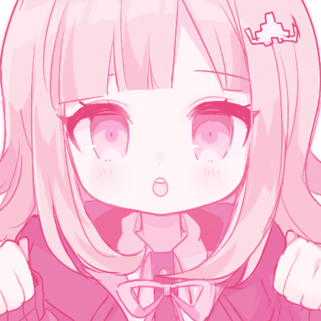 Kawaii Pink Anime Girl PFP