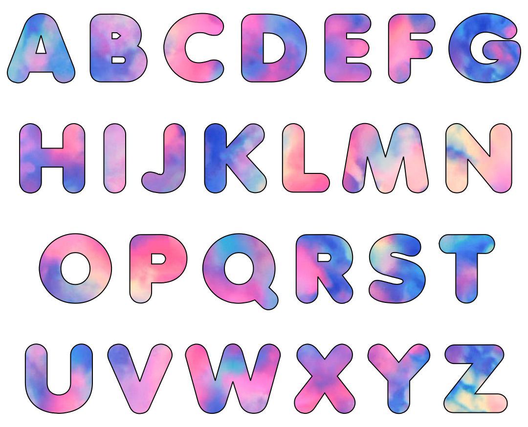 8 Best 3 Inch Alphabet Letters Printable - printablee.com | Free