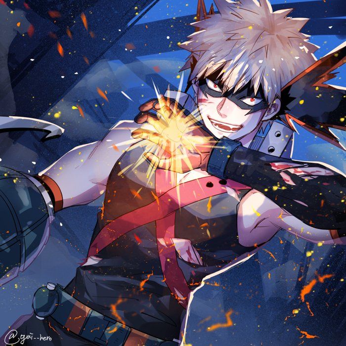 Anime MHA Bakugou