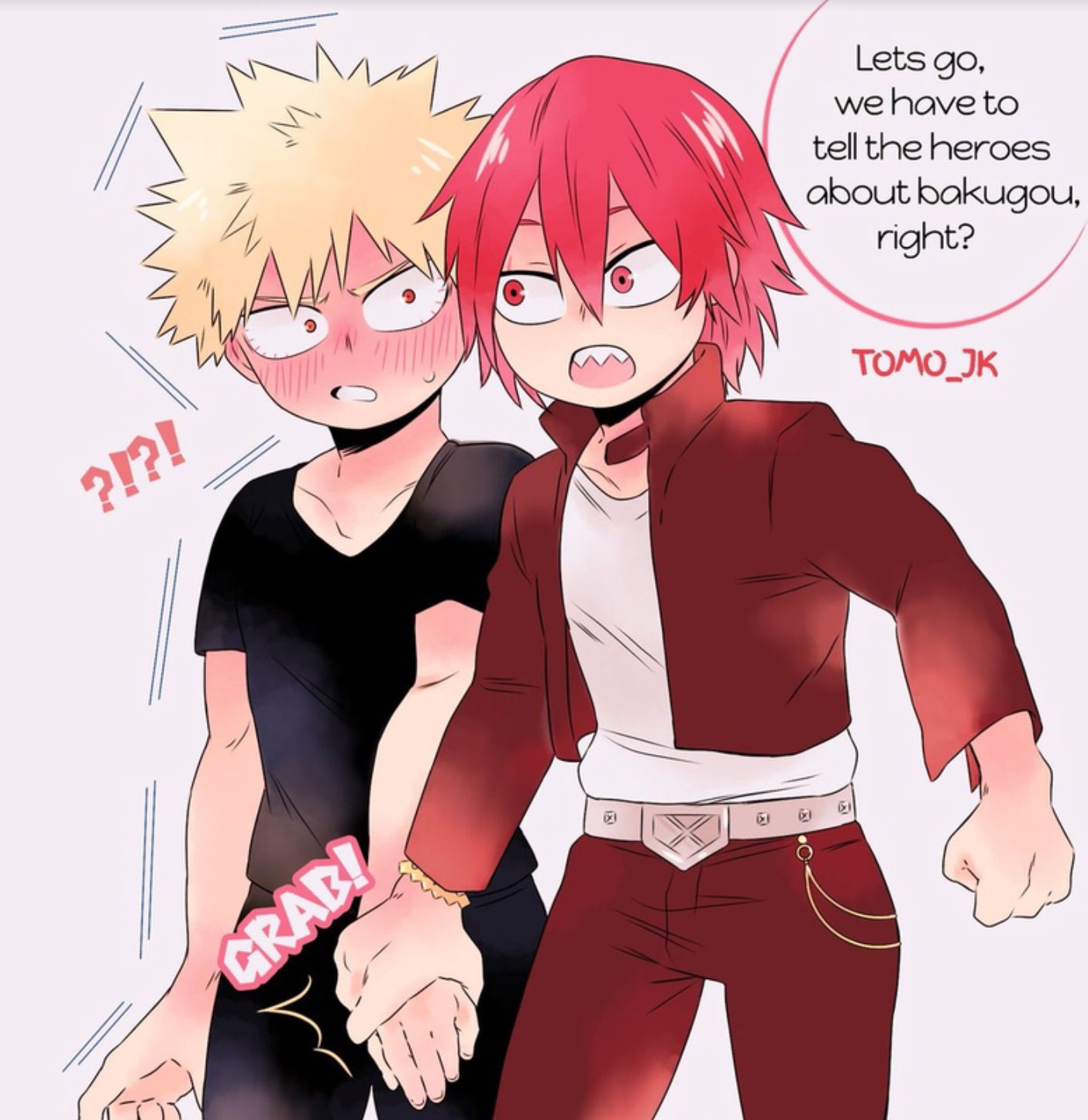 KiriBaku / BakuShima [ Kirishima Eijiro and Katsuki Bakugo ] Cute | My ...