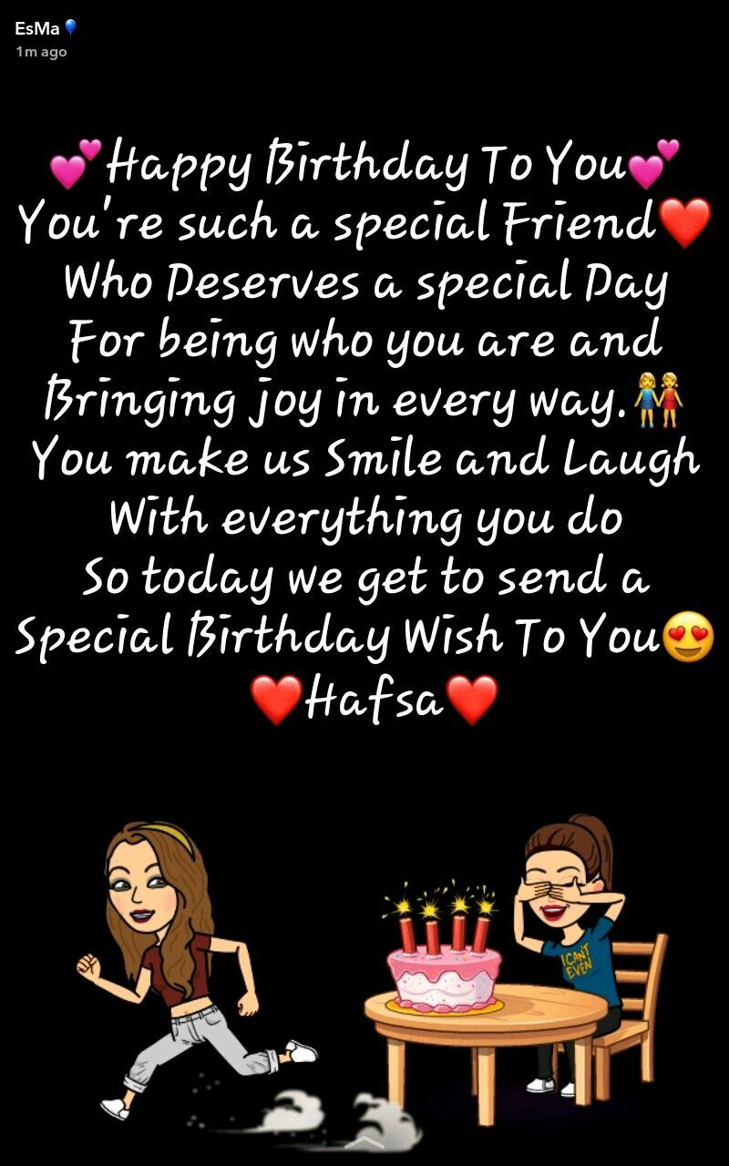 Happy Birthday Hafsa Bilal. AsMa Mujeer | Happy birthday quotes for ...