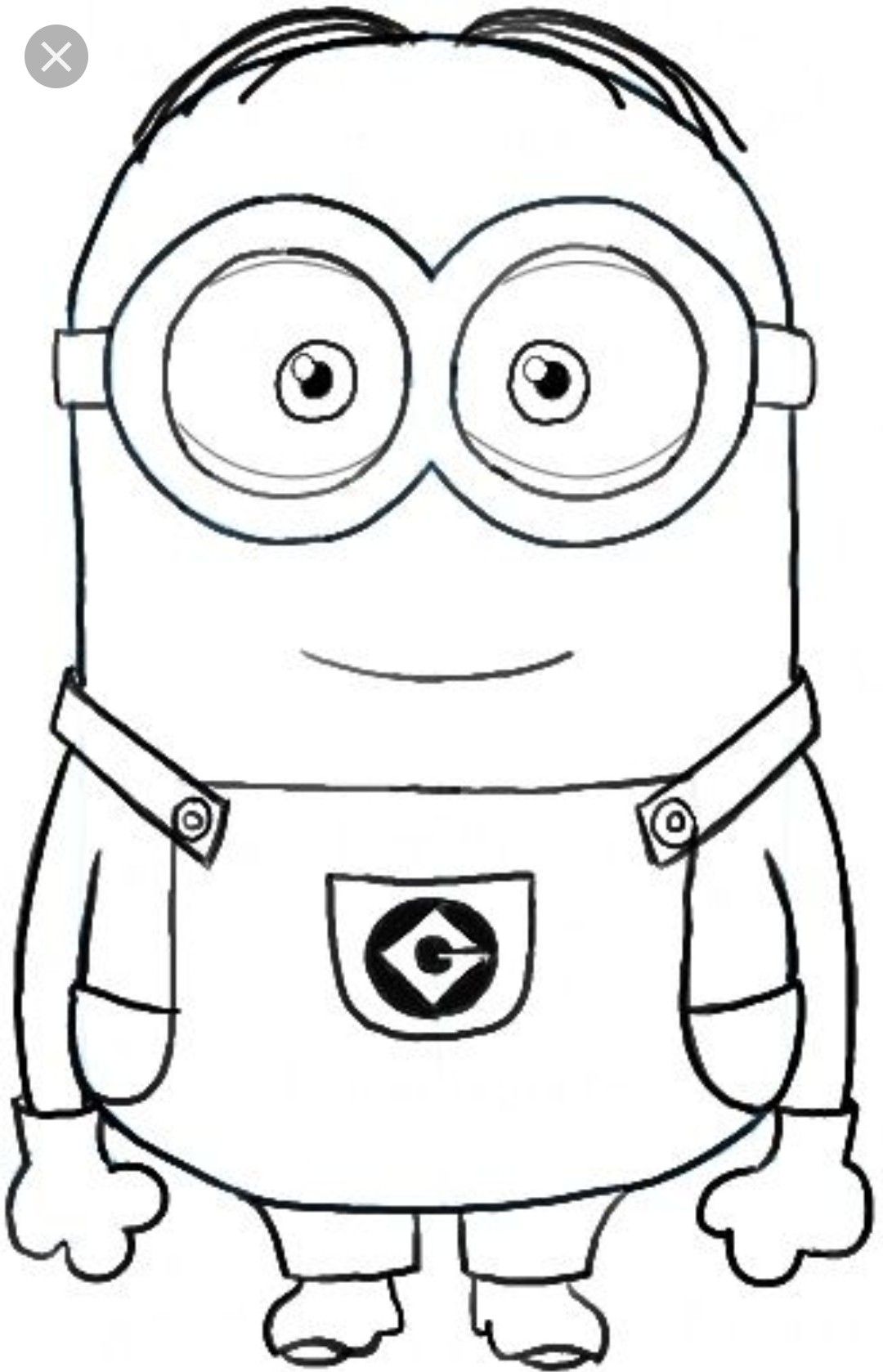 Downloads De Imagens Gráficas Para Desenho Dos Minions Para Colorir E ...