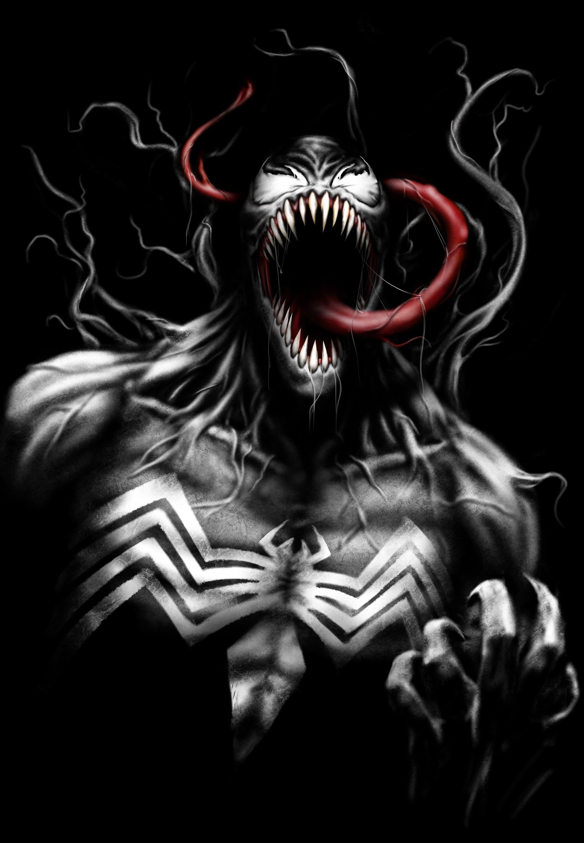 Venom by Emmanuel Andrade | Venom comics, Venom, Marvel venom