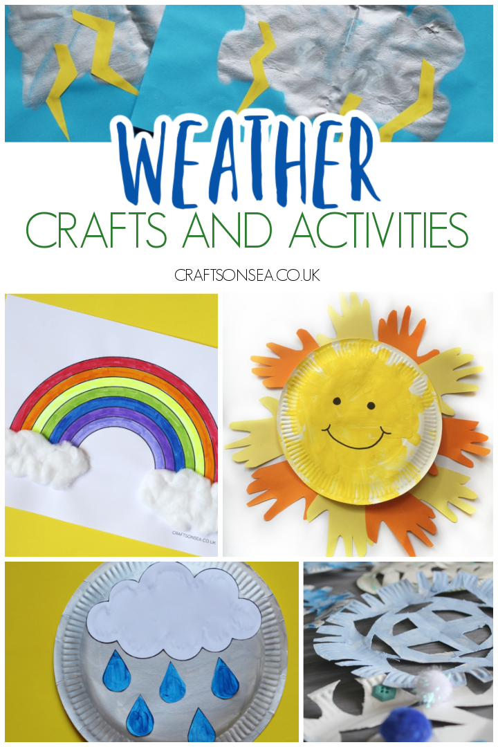 25 Weather Crafts and Activities Kids Will Love! - Crafts on Sea ...