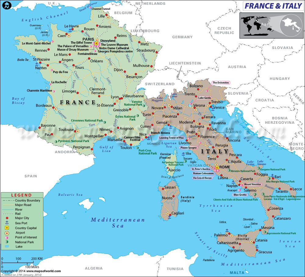 Map of France and Italy Map France, France City, Lyon France, Nice ...