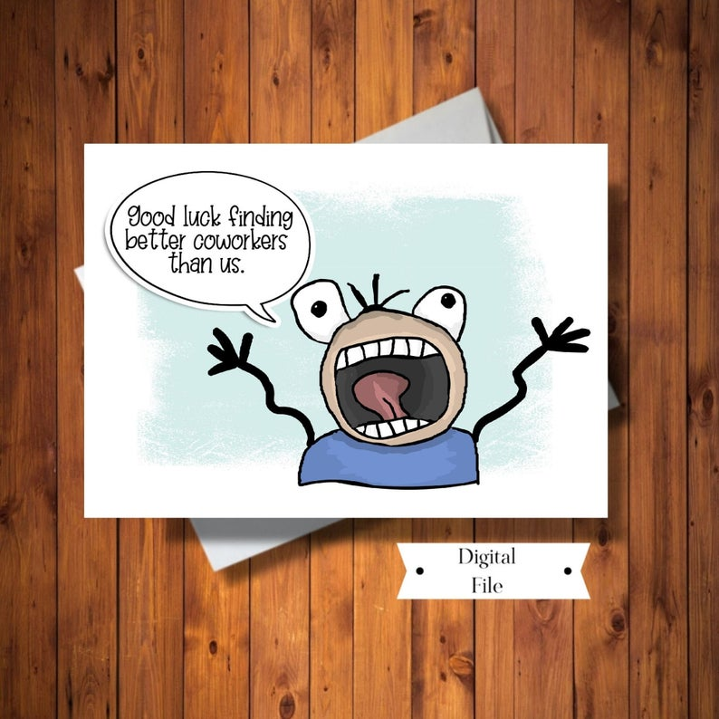 4 Best Images Of Free Printable Goodbye Cards For Co Workers - Vrogue