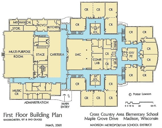 School Floor Plan, School Plan, Elementary School Architecture ...