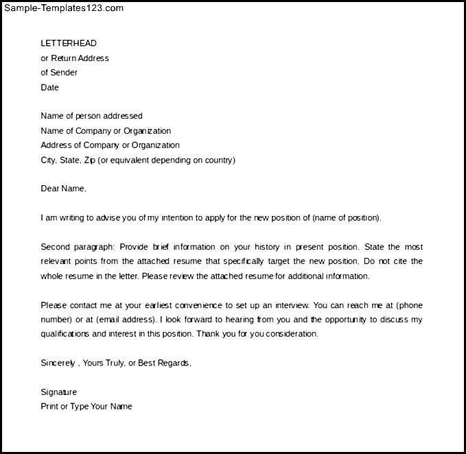 Sample Letter Of Intent Template from i.pinimg.com