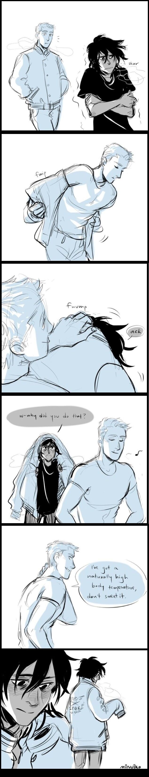 PJO.HoO Jasico, Jason, Nico | Percy jackson comics, Percy jackson funny ...