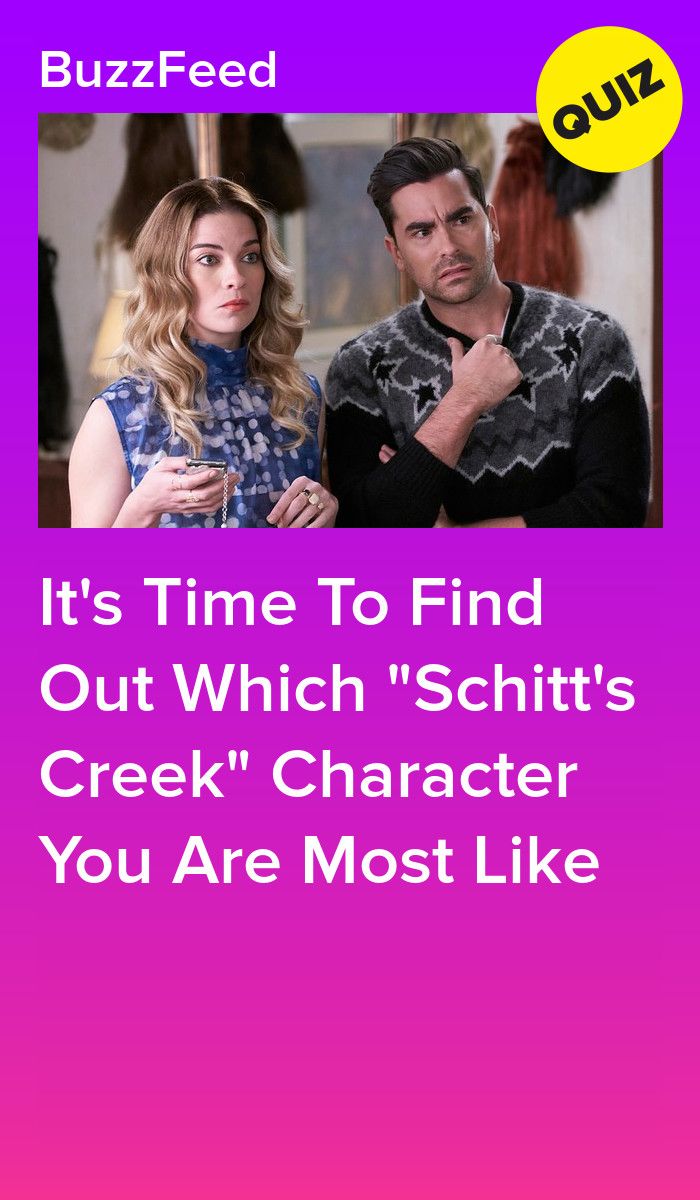 Quiz which schitt s creek character are you – Artofit