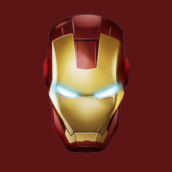 Iron Man Head Logo