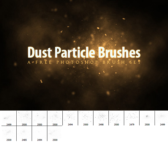 Free Download Dust Particle Brushes Set Photoshop Brushes Free Photoshop Brush Set Free Photoshop